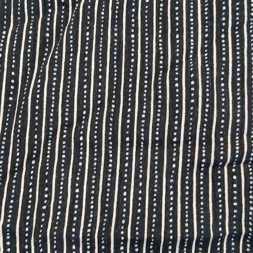 New Pendleton Black & White Striped Reversible Sleeveless Tank Sz L. - Picture 4 of 11